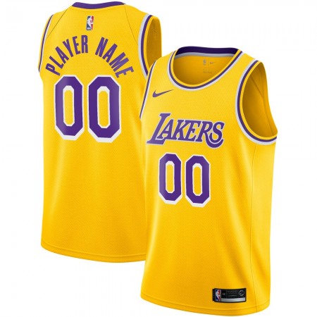 Maillot Basket Los Angeles Lakers Personnalisé 2020-21 Nike Icon Edition Swingman - Homme